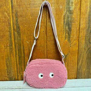 SKINNYDIP LONDON Millie Small Camera Pink Fluff Crossbody